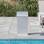 Voir la diapositive 1 : VIDAXL Fontaine de piscine 50x30x60 cm Acier inoxydable