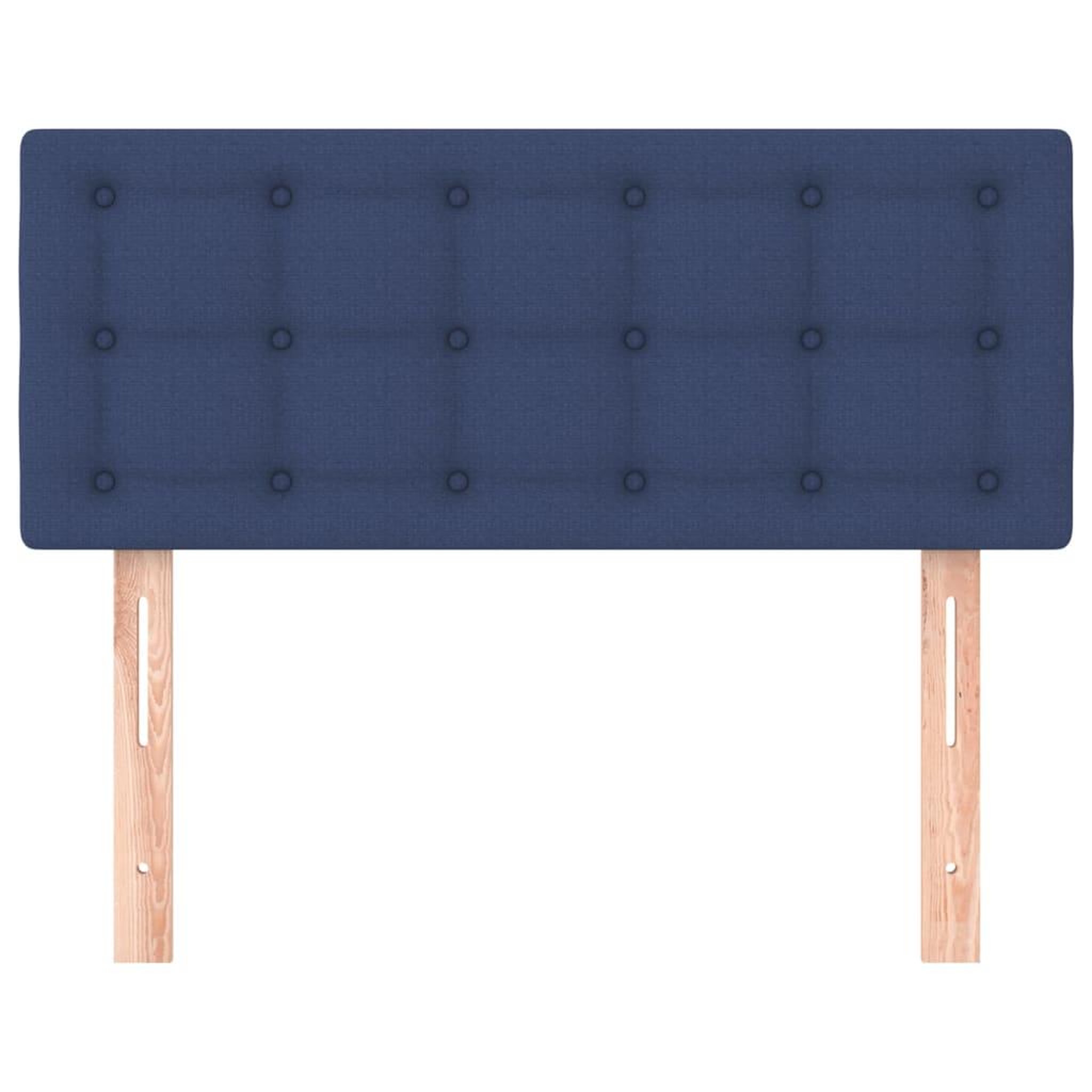 Voir la diapositive 3 : VIDAXL Tete de lit Bleu 90x5x78/88 cm Tissu