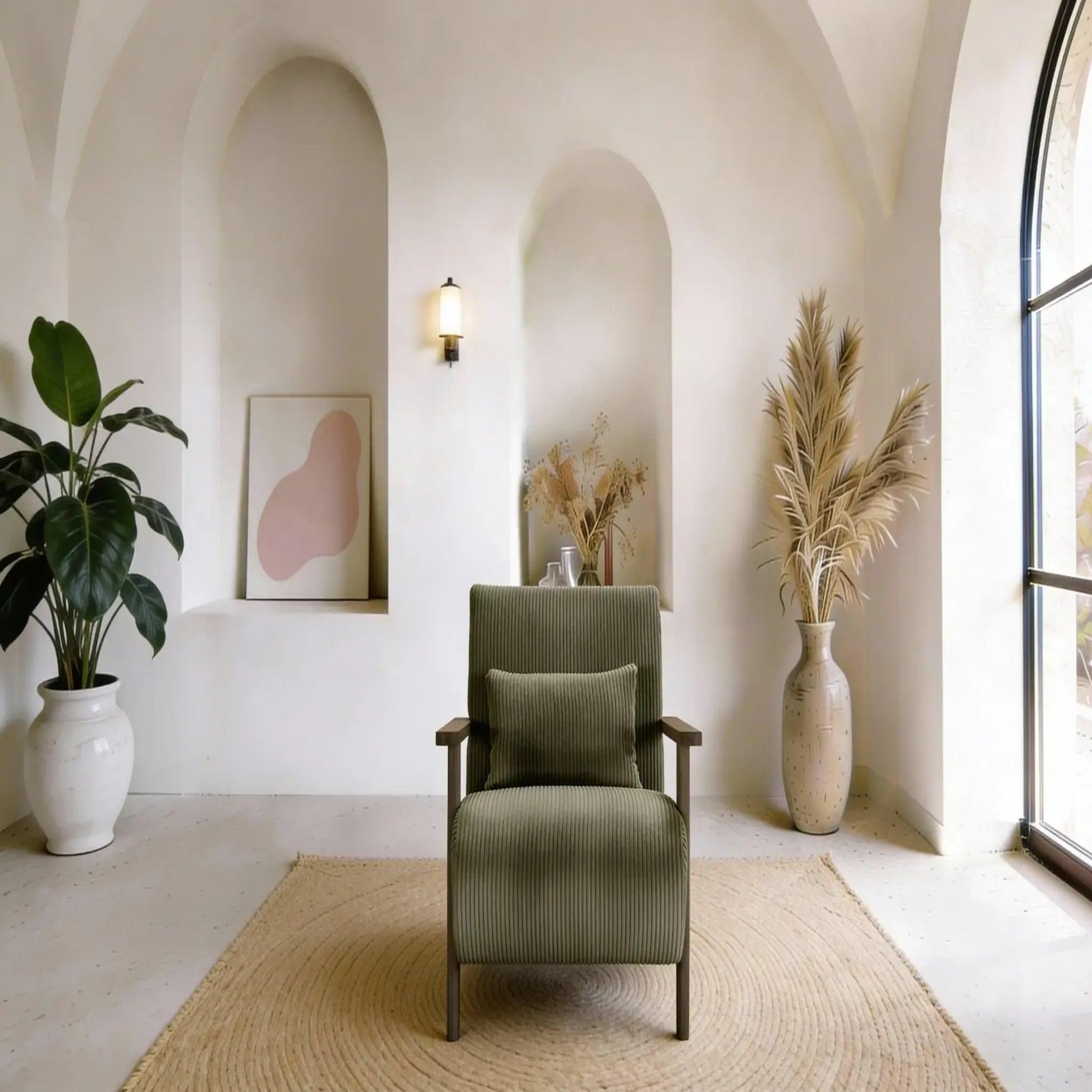 Voir la diapositive 3 : CASANOVA PARIS Kyo - fauteuil pieds en bois