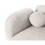 Voir la diapositive 6 : LISA DESIGN Velris - canapé d'angle droit 3 places en tissu moucheté