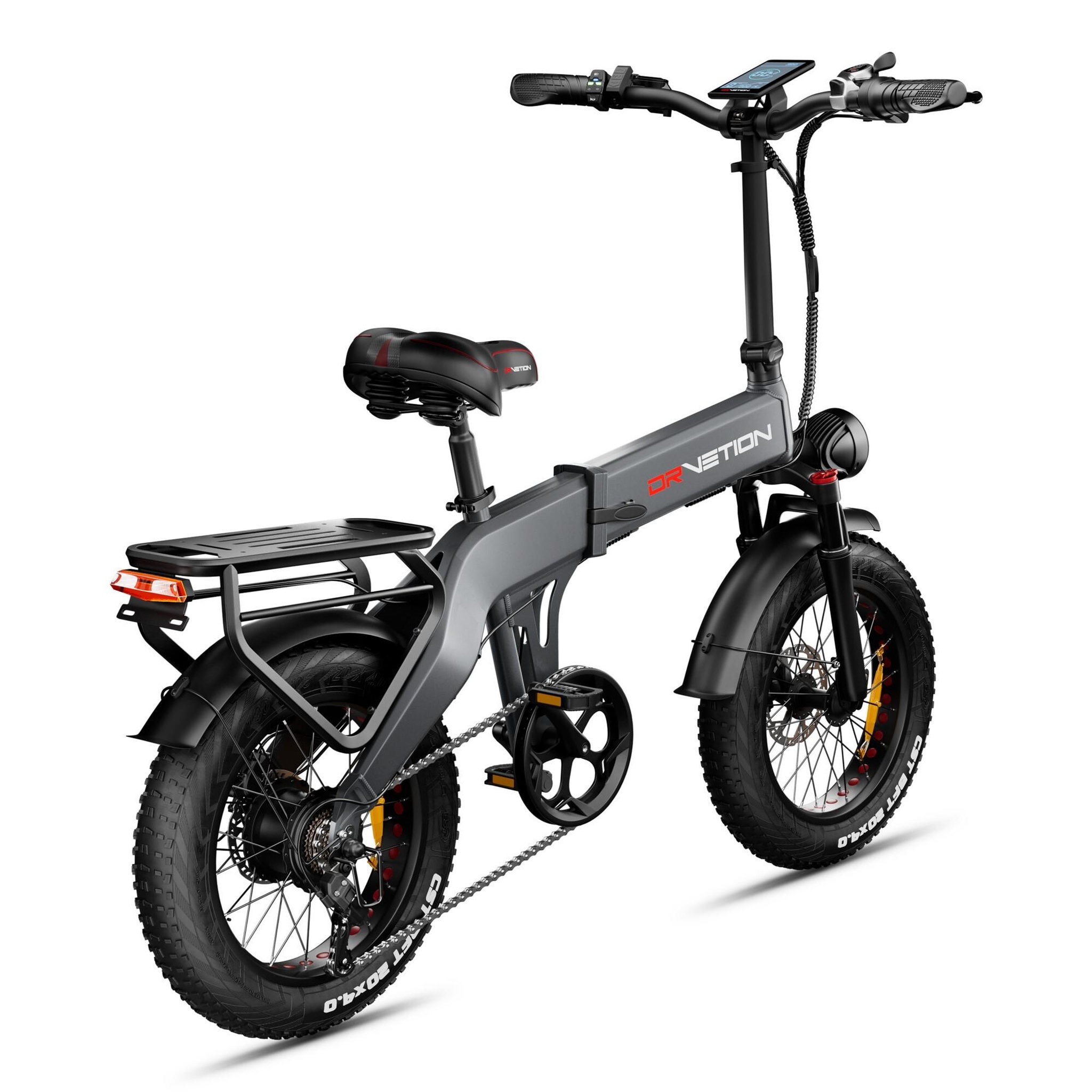 Voir la diapositive 3 : DRVETION Vélo électrique pliable drvetion bt20, fatbike, batterie samsung 48v 14ah