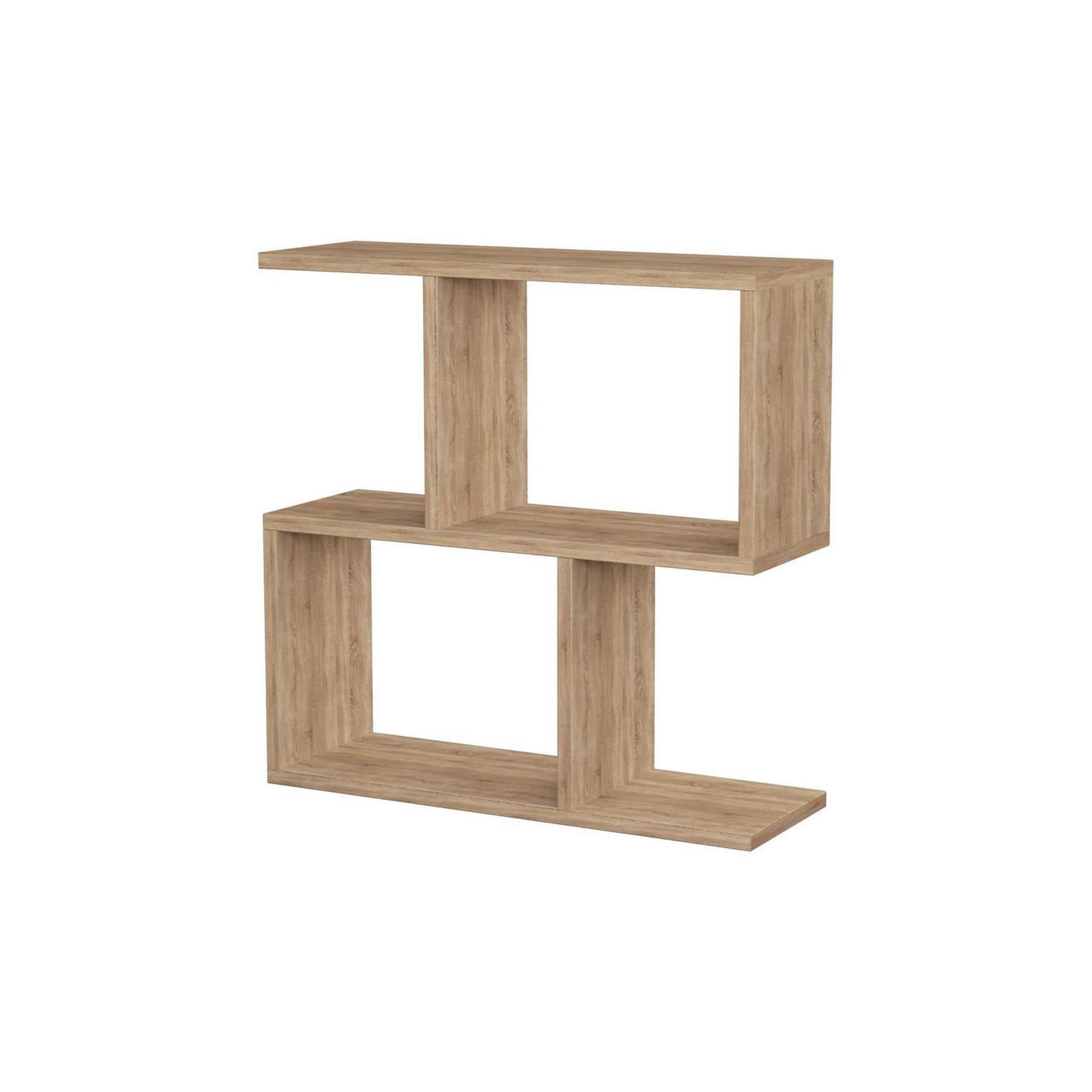 Habitat et Jardin Table d'appoint en bois  mania  - 60 x 20 x 60 cm - chêne