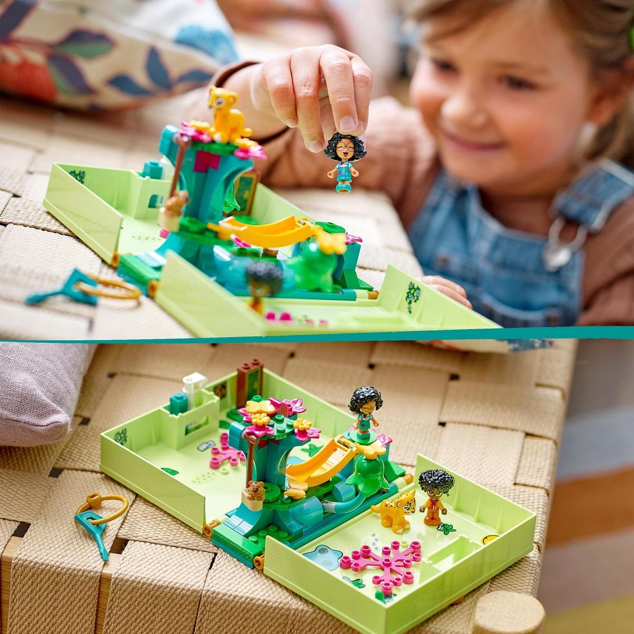 Voir la diapositive 6 : LEGO Disney Encanto 43200 La Porte Magique d'Antonio - Encanto