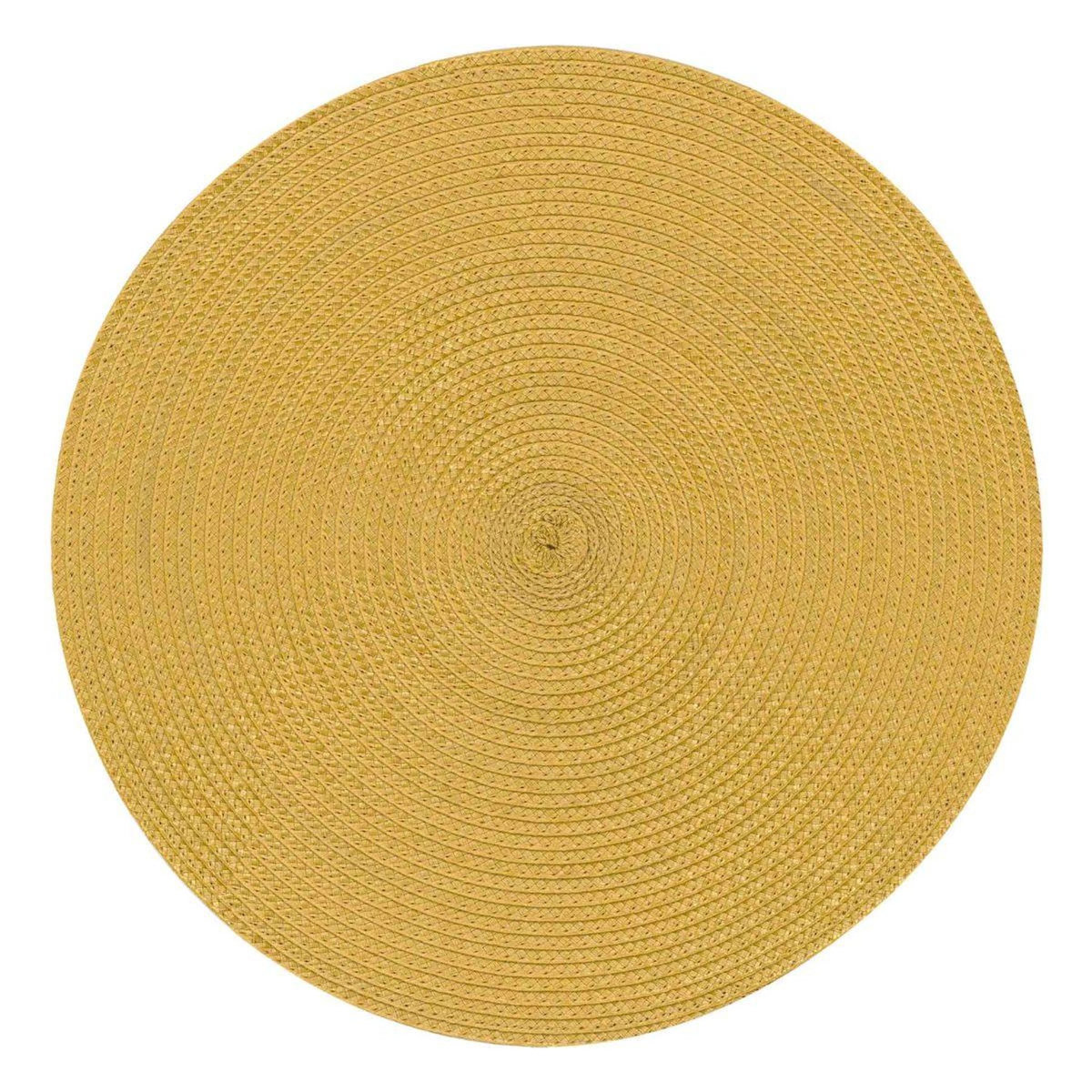 Paris Prix Set de Table Uni  Zebulon  35cm Moutarde