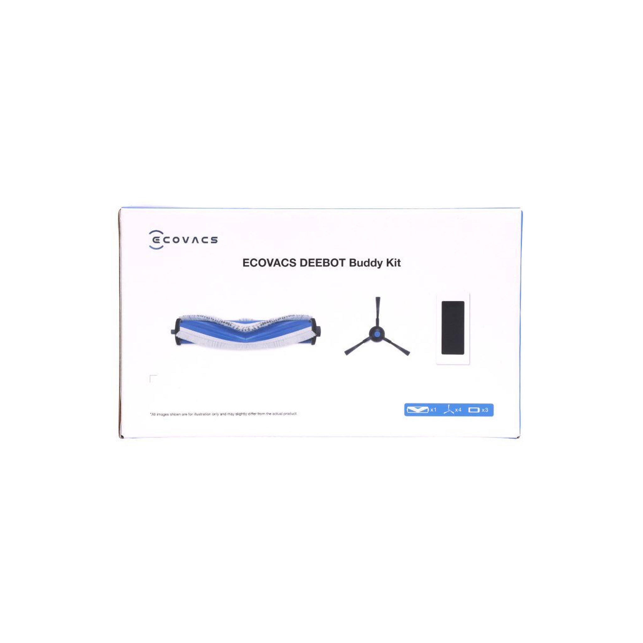 Voir la diapositive 4 : ECOVACS Kit accessoires standard entretien brosses deebot t30 pro omni