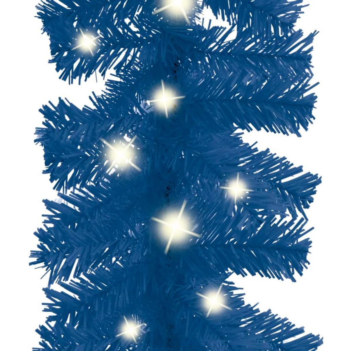 VIDAXL Guirlande de Noël avec lumieres LED 20 m Bleu
