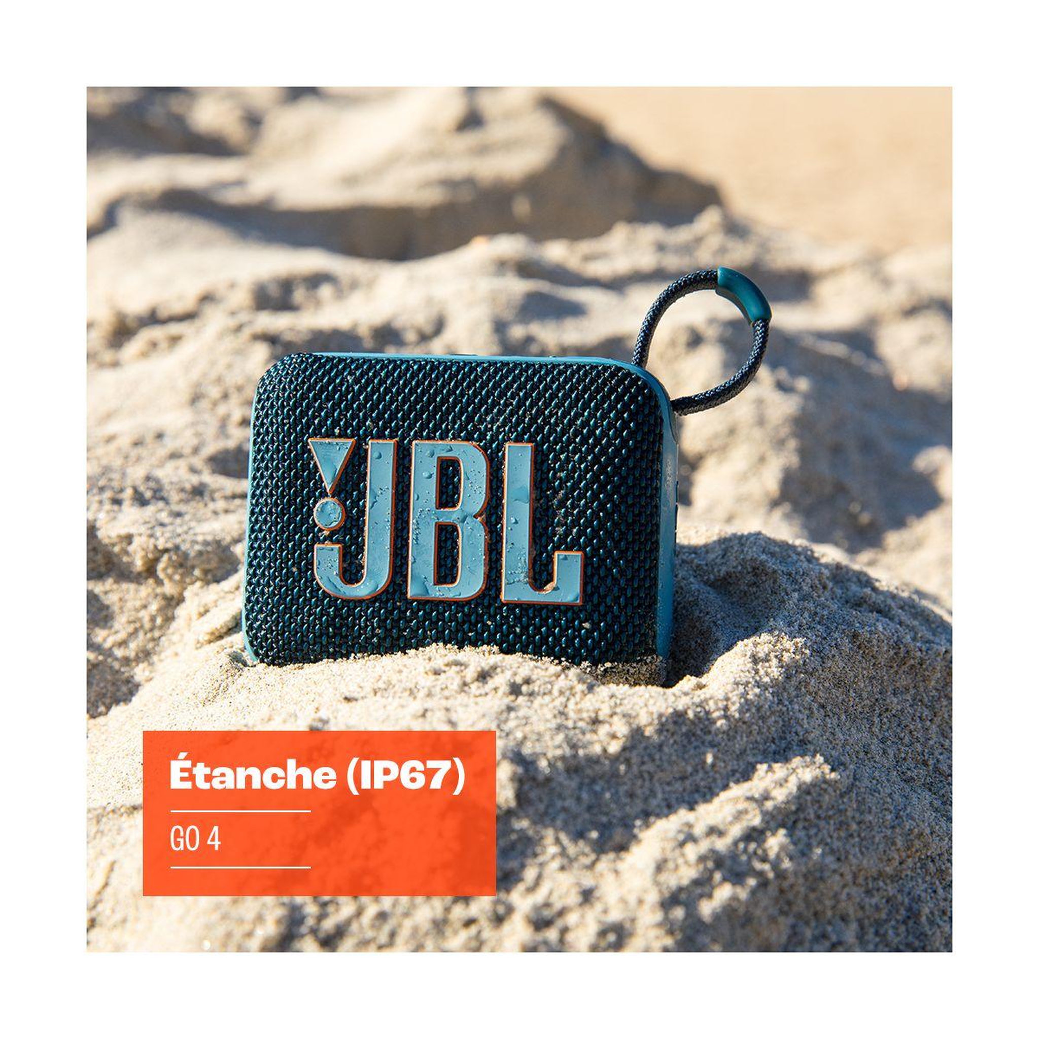 Voir la diapositive 4 : JBL Enceinte portable GO 4 Camouflage