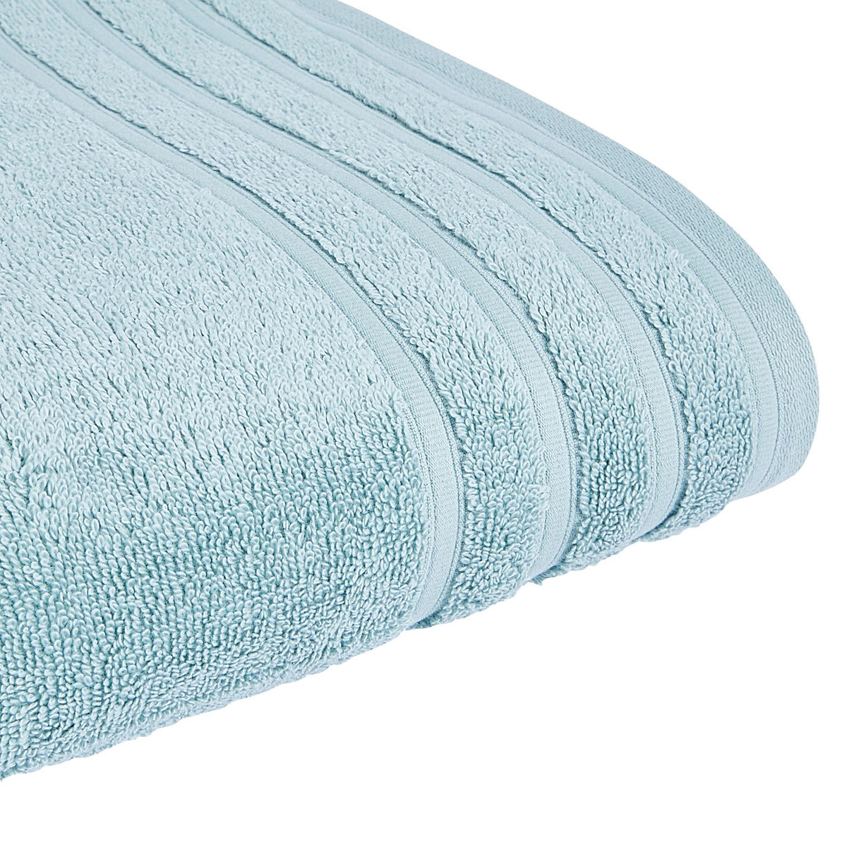 ACTUEL Drap de bain uni en coton bouclé 500 gr/m2