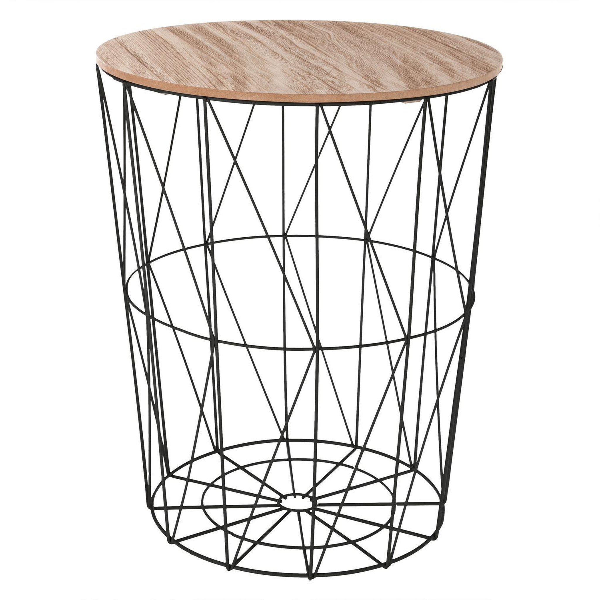 Voir la diapositive 1 : ATMOSPHERA Table à café filaire kumi - diam. 47 cm
