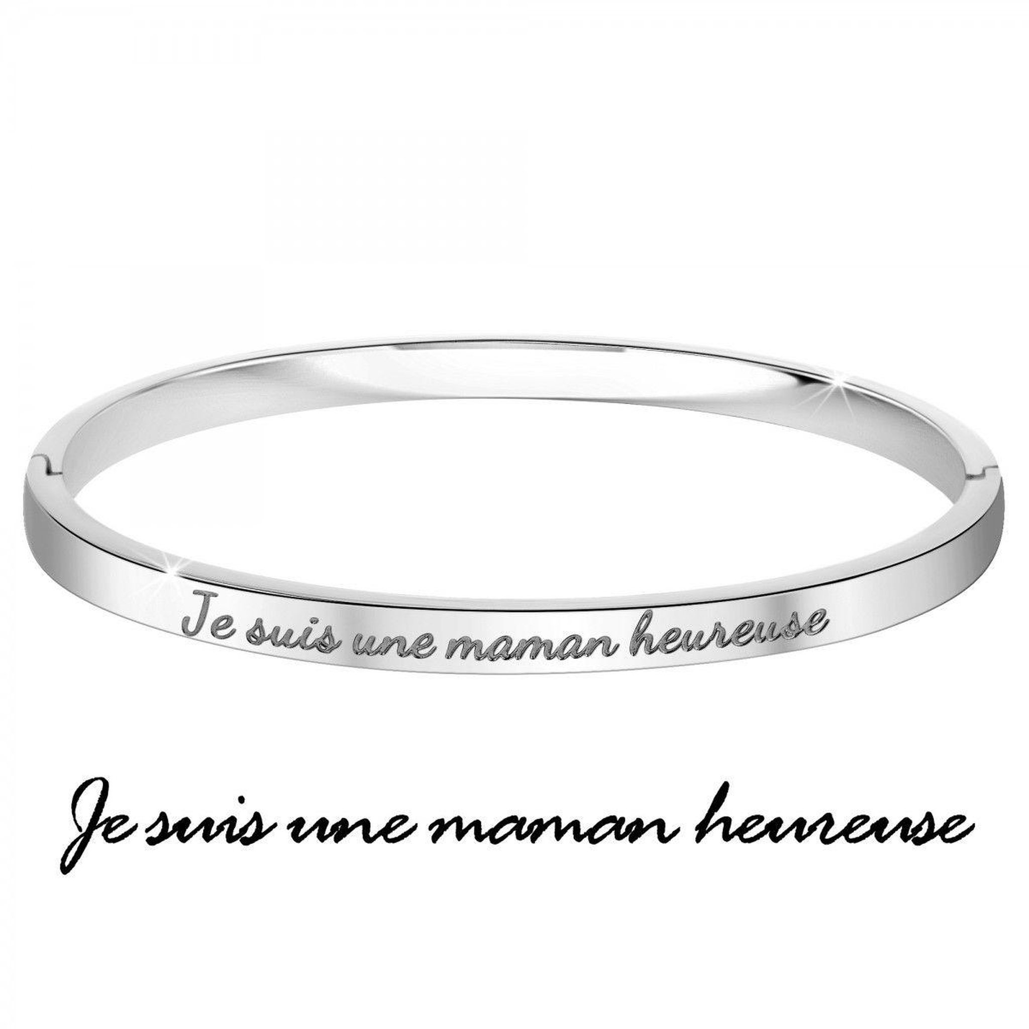 Voir la diapositive 3 : SC CRYSTAL Je suis une maman heureuse - Bracelet par SC Crystal