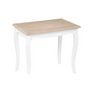 Voir la diapositive 3 : ATMOSPHERA Lot de 2 Tables Basses  Chrysa  60cm Blanc