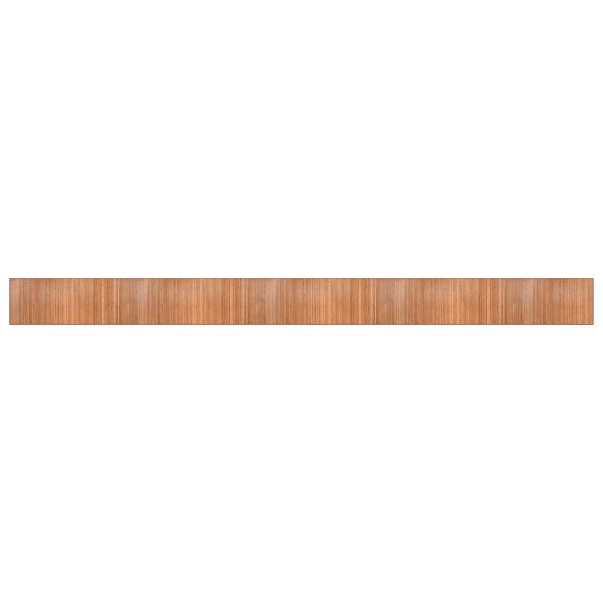 Voir la diapositive 2 : VIDAXL Tapis rectangulaire naturel 80x1000 cm bambou