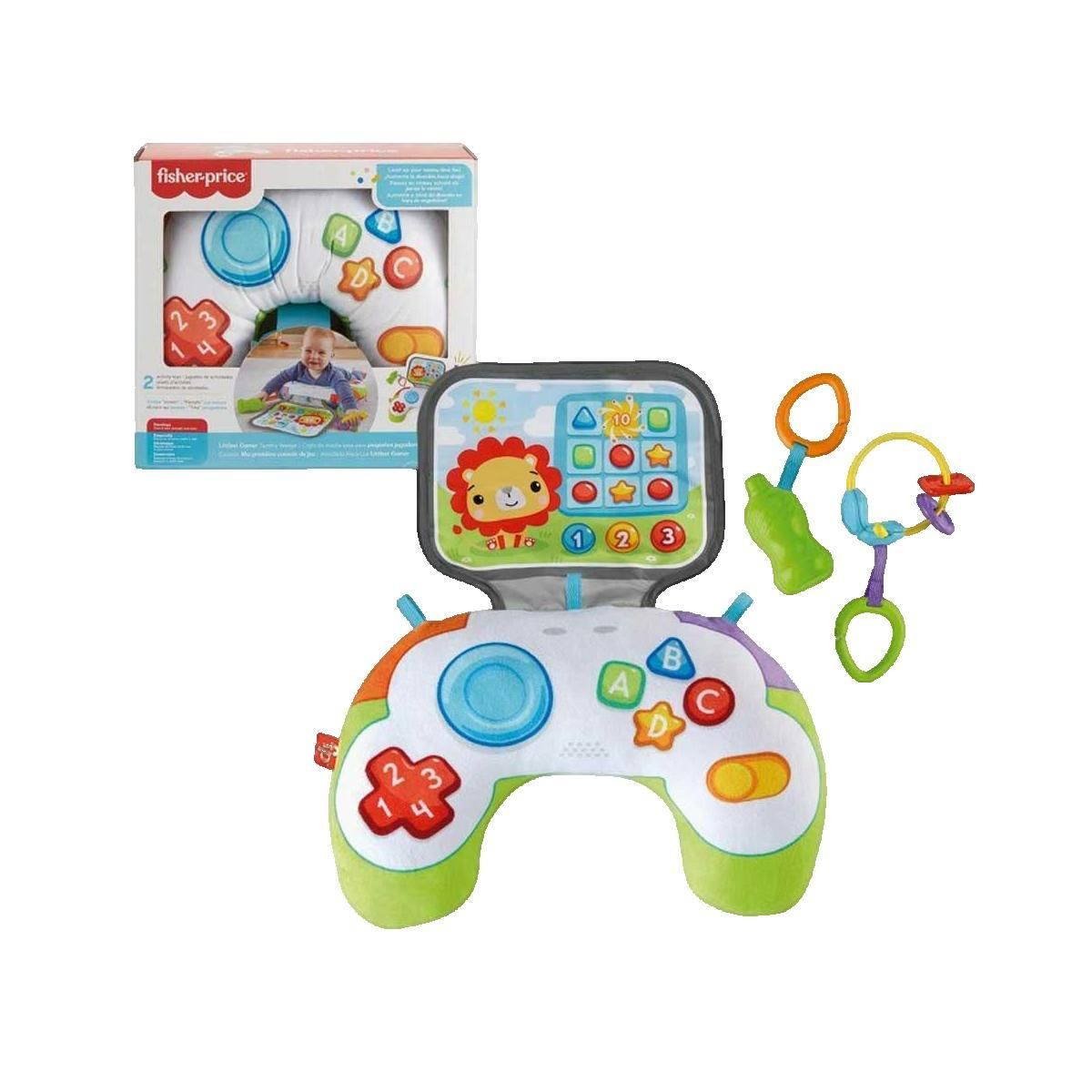 Fischer Coussin d'éveil Fischer Petit Geek multicolore