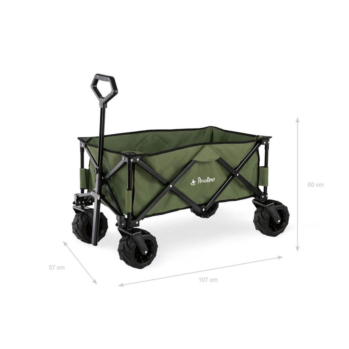 Pinolino Chariot pliable Porti Traveler vert