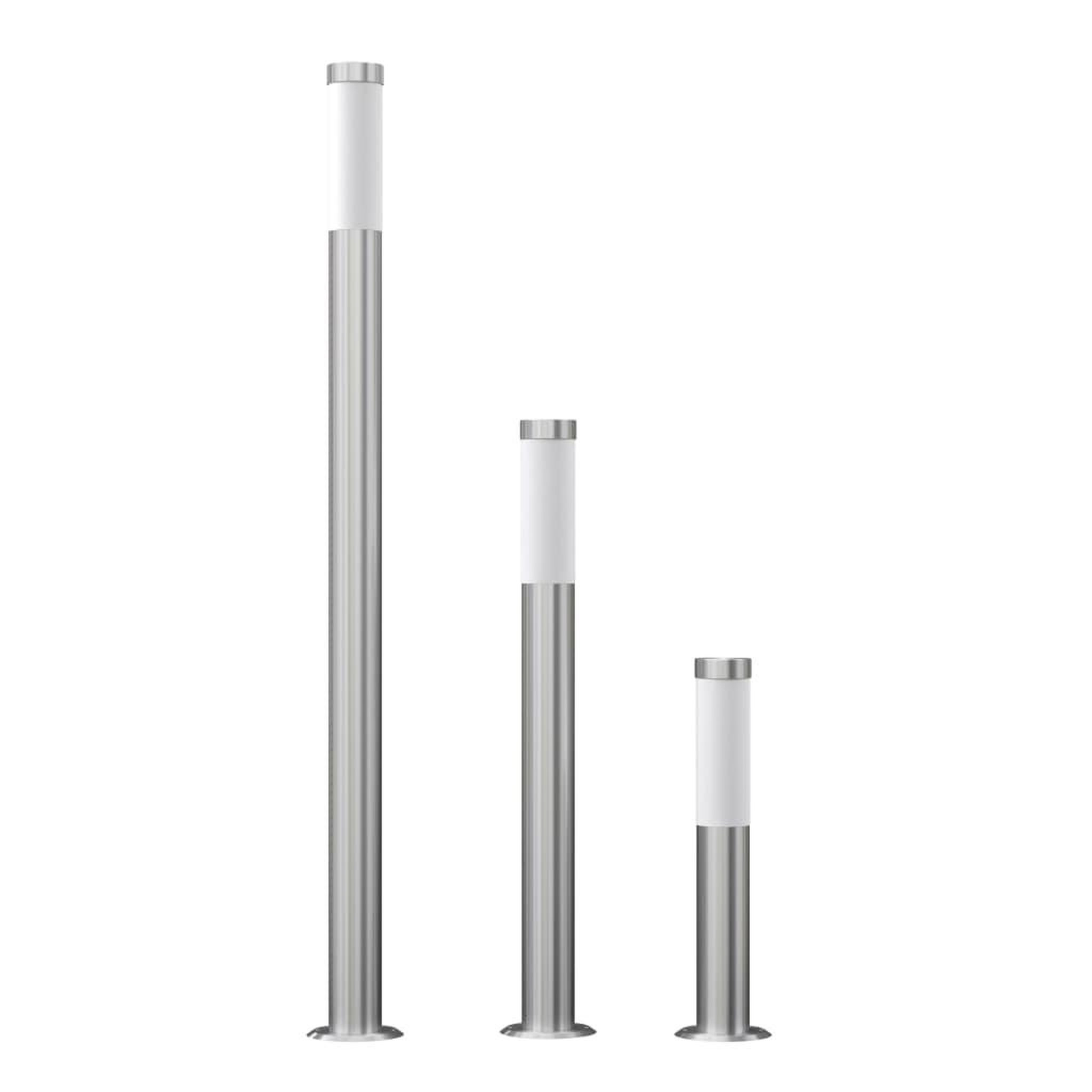 Voir la diapositive 1 : VIDAXL Ensemble de 3 lampes de jardin etanches Acier inoxydable
