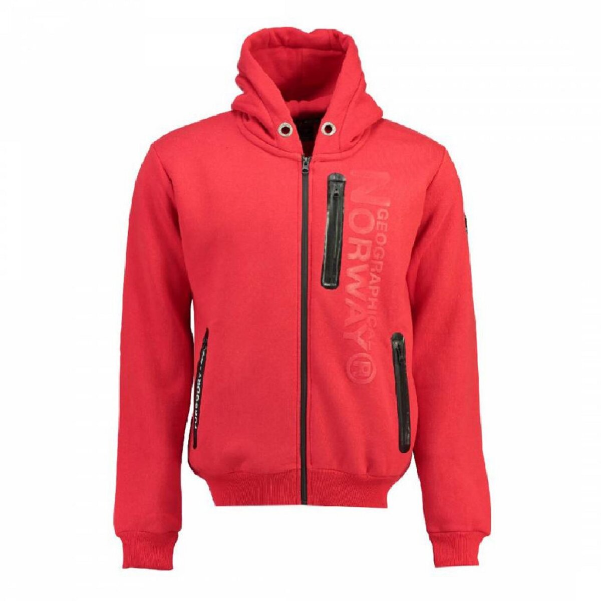 GEOGRAPHICAL NORWAY Sweat à capuche Rouge Garçon Geographical Norway Fascarade
