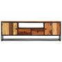 Voir la diapositive 3 : VIDAXL Meuble TV 120 x 30 x 40 cm Bois de recuperation massif et acier