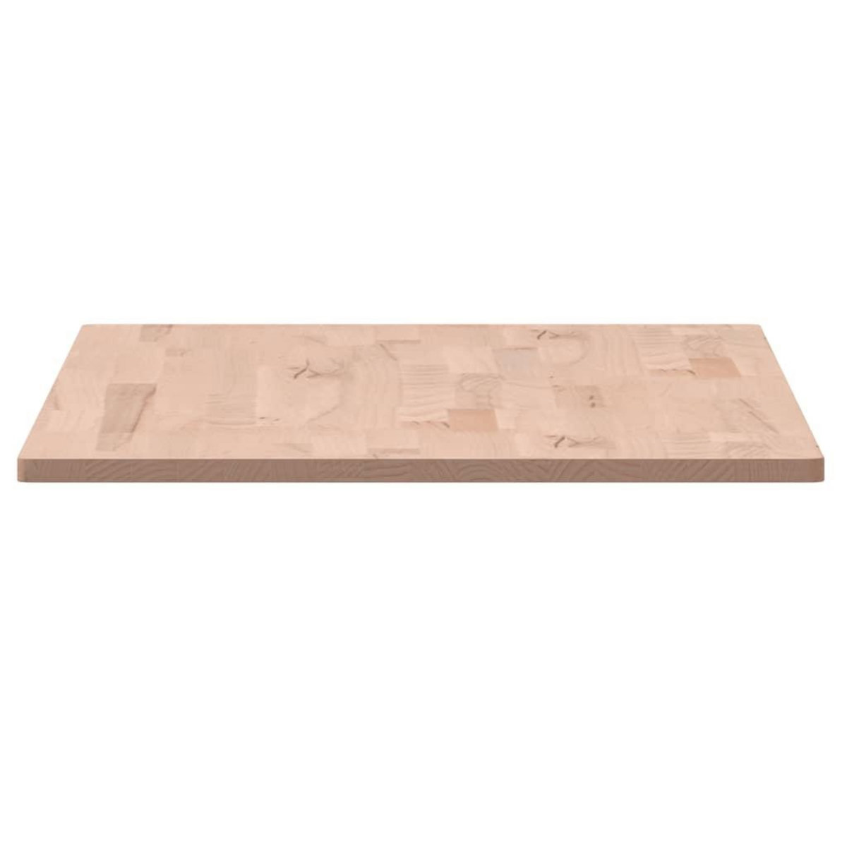 VIDAXL Dessus de table 80x40x1,5 cm rectangulaire bois massif de hetre