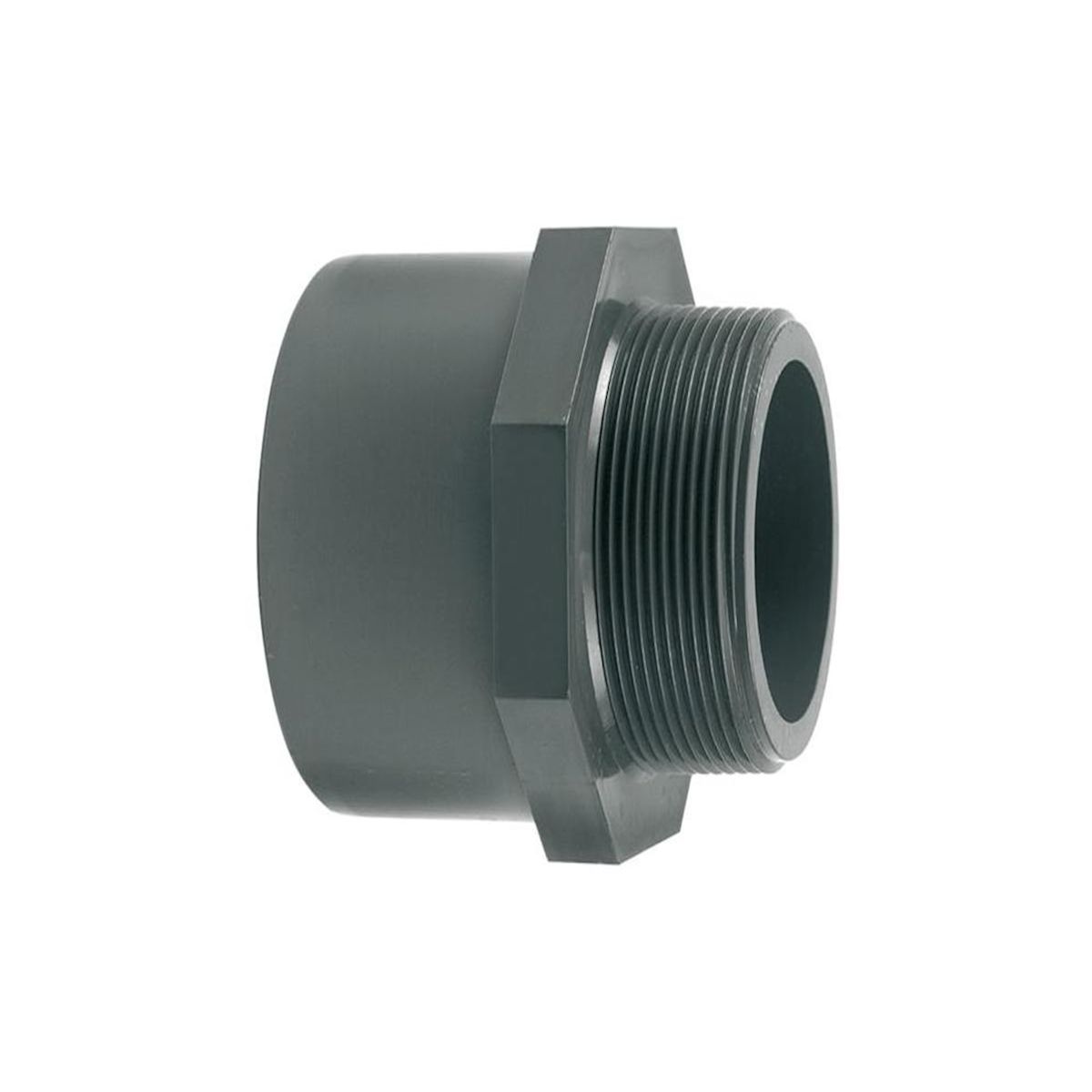 JARDIDECO Embout mixte PVC pression M/F fileté 50 x 63 x 2  - Fitt