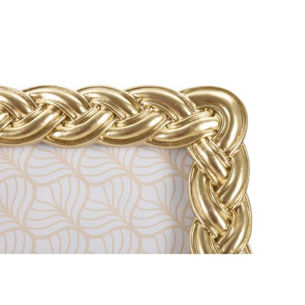 Paris Prix Cadre Photo Déco Tressé  Rope  15x20cm Or