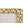 Voir la diapositive 3 : Paris Prix Cadre Photo Déco Tressé  Rope  15x20cm Or