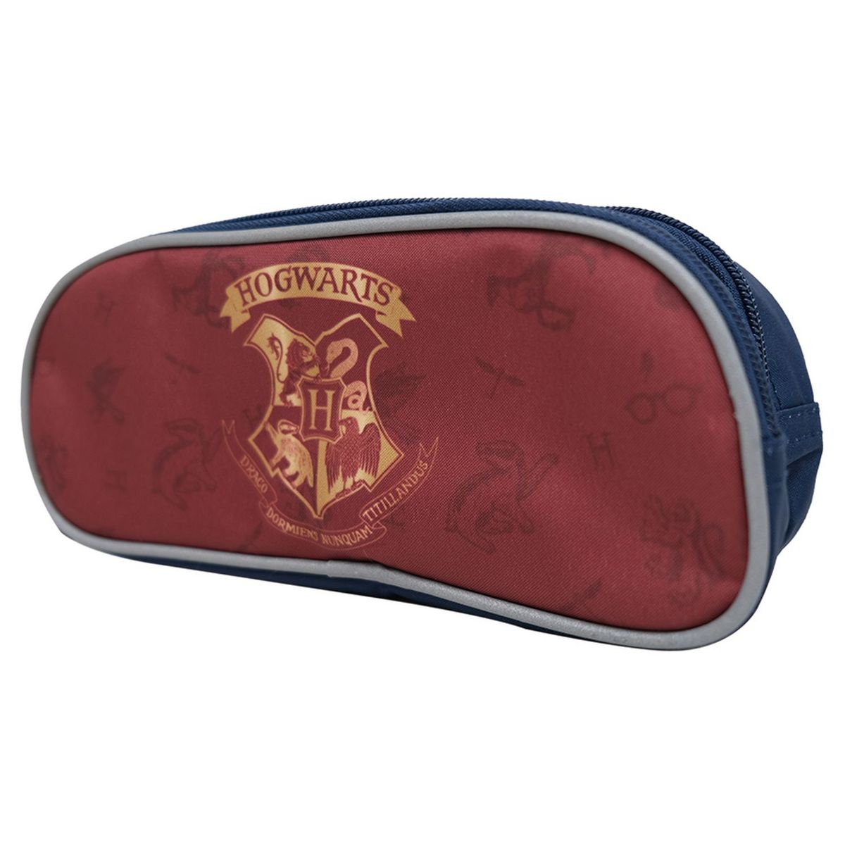 HARRY POTTER Trousse 2 compartiments rouge