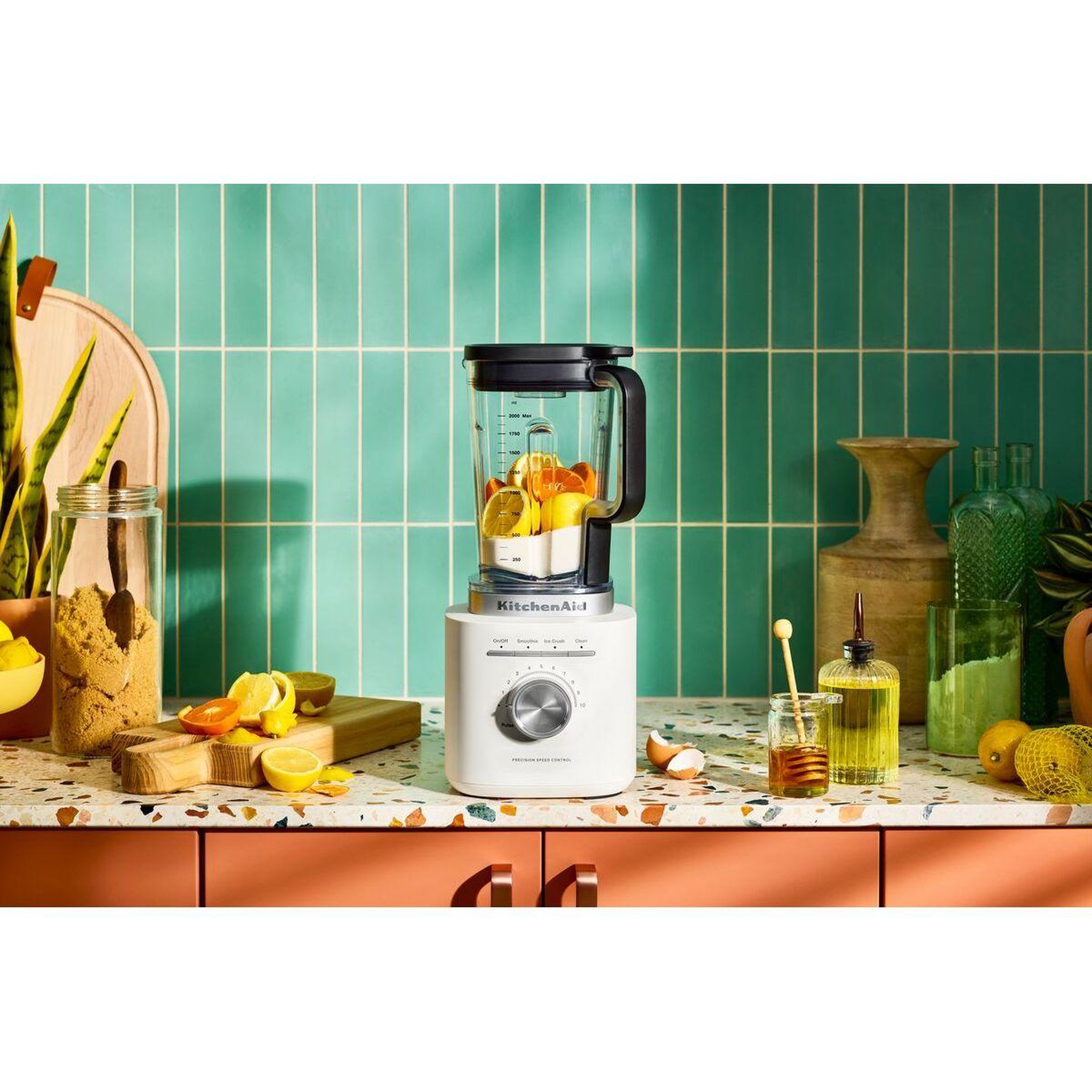 Voir la diapositive 4 : KitchenAid Blender k200 porcelaine 5ksb2073epl
