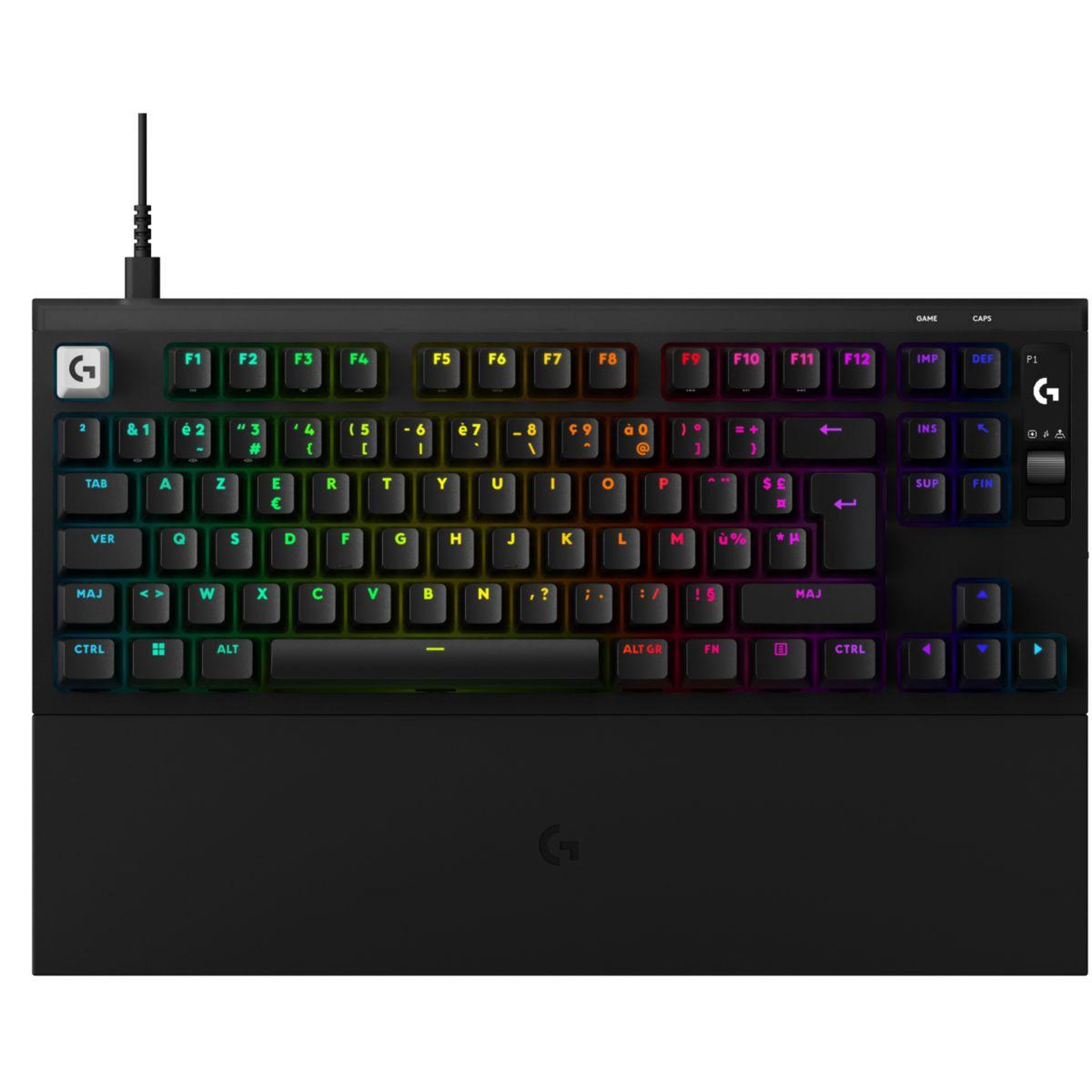 Logitech Clavier gamer PRO X2 RAPID NOIR