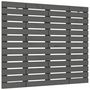 Voir la diapositive 2 : VIDAXL Tete de lit murale Gris 146x3x91,5 cm Bois massif de pin