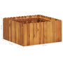 Voir la diapositive 5 : VIDAXL Lit sureleve de jardin 50x50x25 cm Bois massif d'acacia