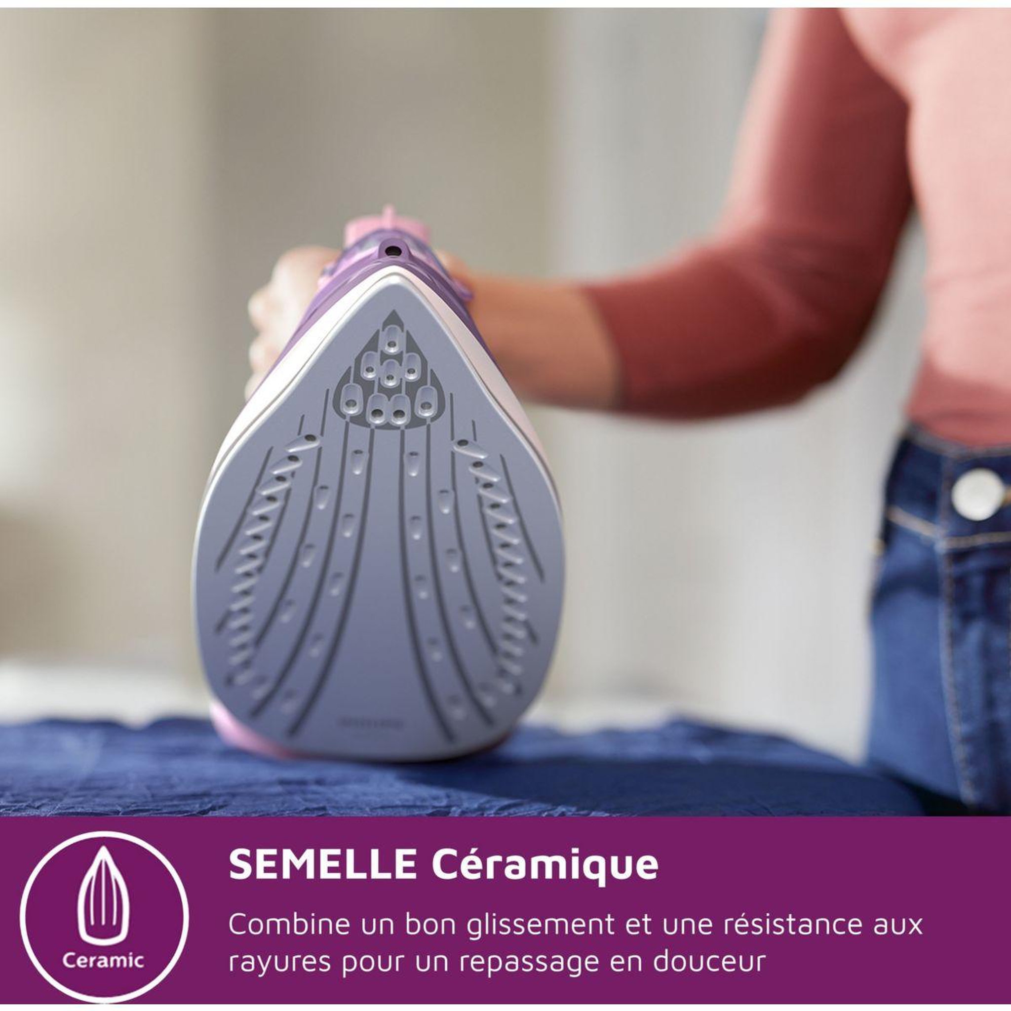Voir la diapositive 5 : Philips Fer à repasser DST3020/30 série 3000