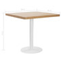 Voir la diapositive 6 : VIDAXL Table de bistro Marron clair 80x80 cm MDF