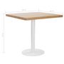 Voir la diapositive 6 : VIDAXL Table de bistro Marron clair 80x80 cm MDF