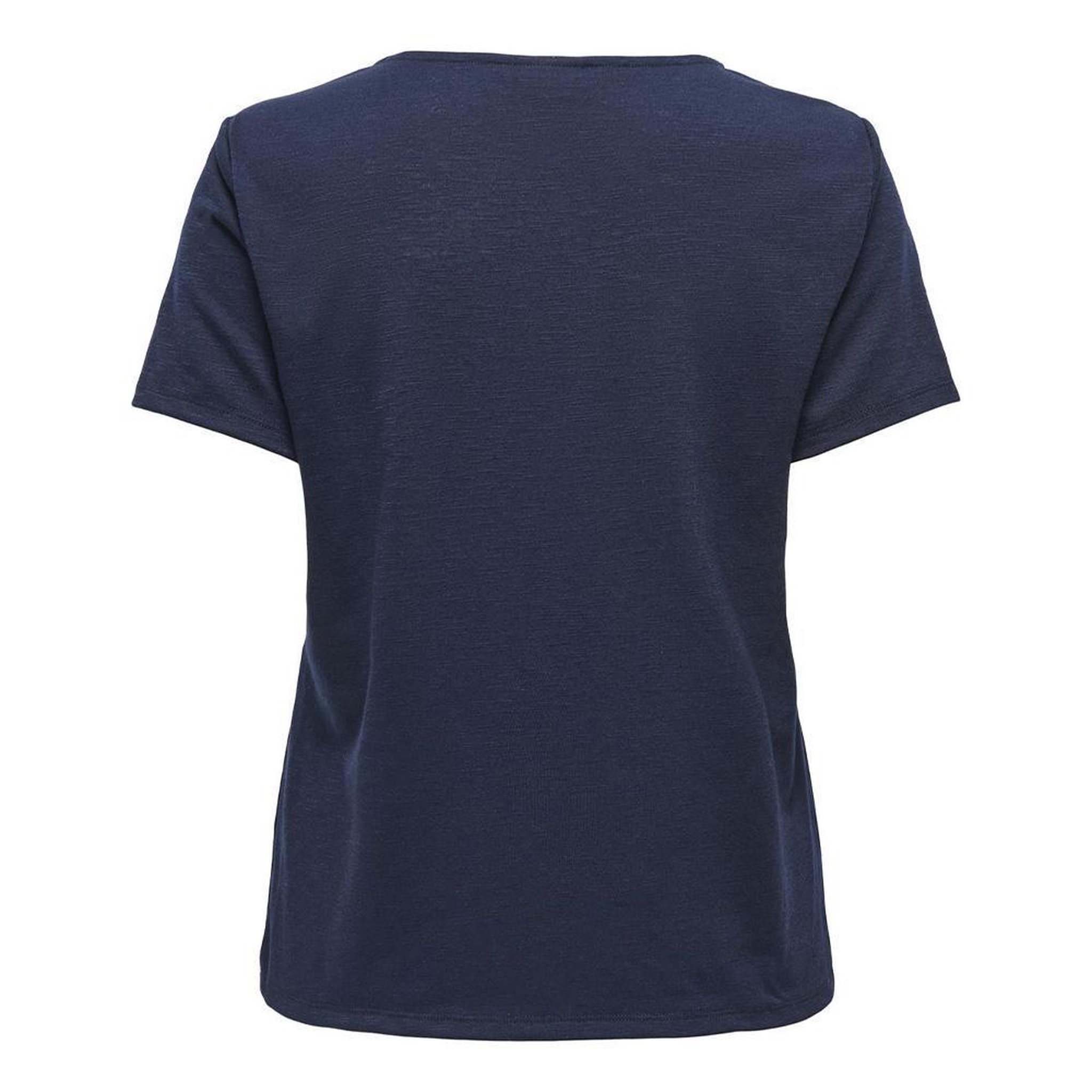 Voir la diapositive 2 : JACQUELINE DE YONG T-Shirt Marine Femme JDY Flora
