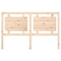 Voir la diapositive 4 : VIDAXL Tete de lit 155,5x4x100 cm Bois massif de pin