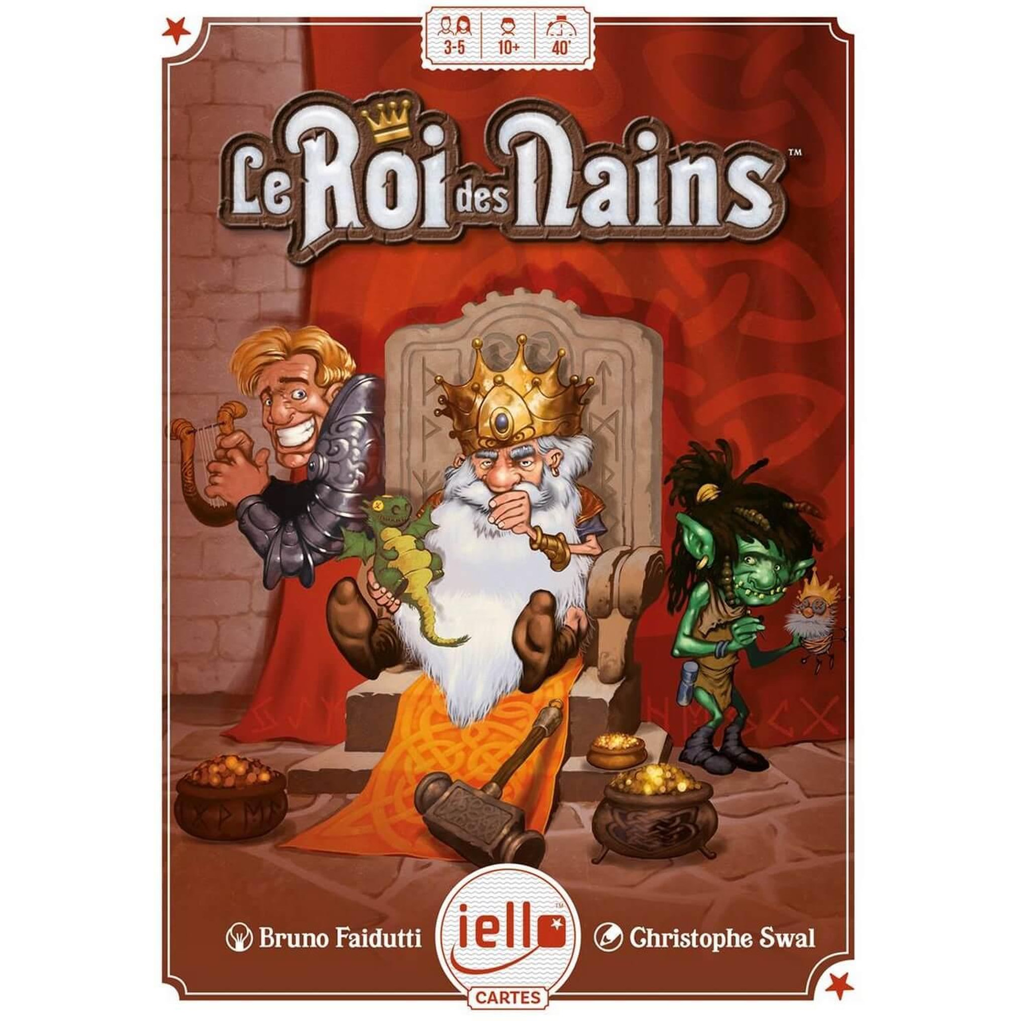 Voir la diapositive 4 : Iello Jeu de cartes Iello Roi des Nains