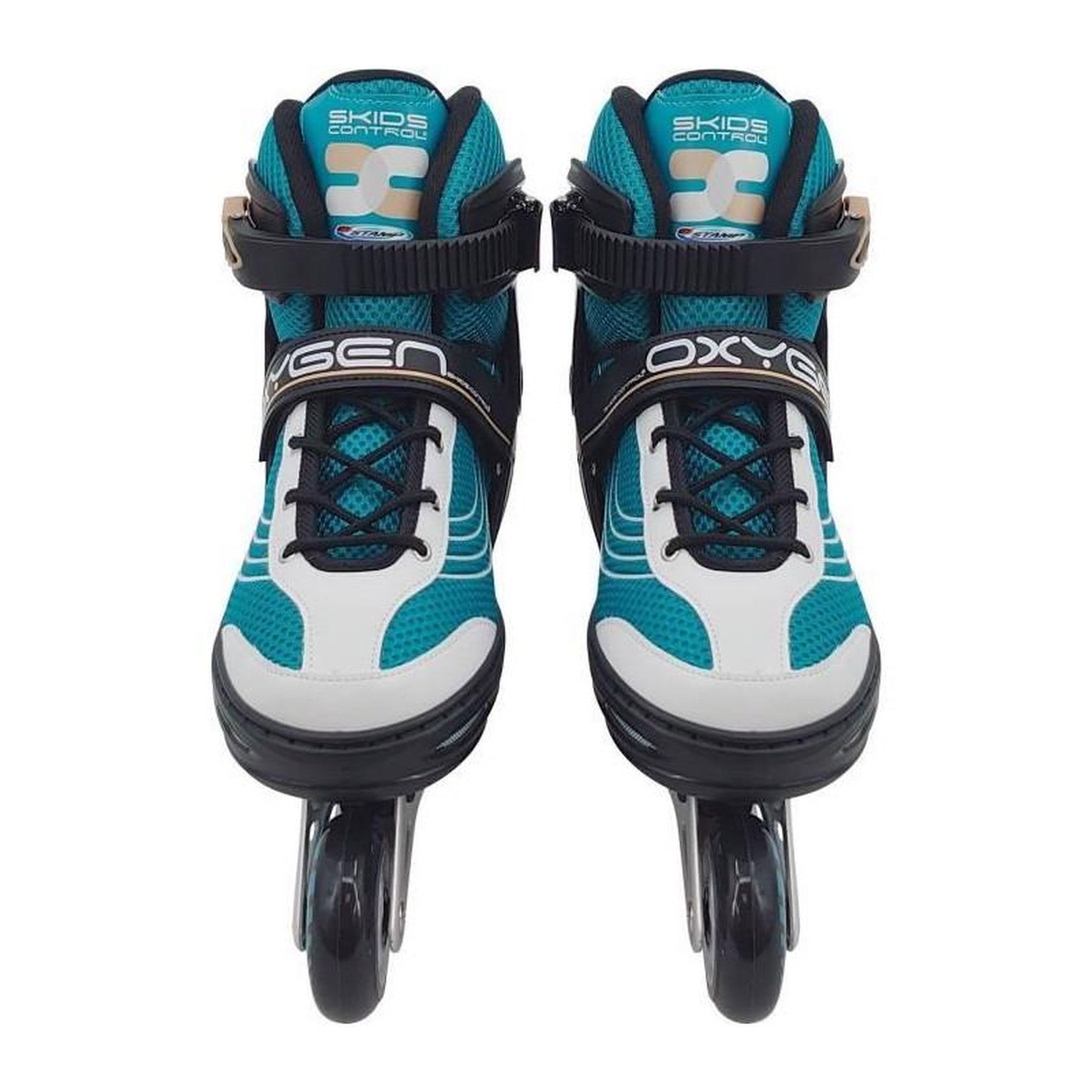 Voir la diapositive 2 : STAMP Roller en Ligne ajustable semi soft In-line - taille 42-45 - SKIDS CONTROL OXYGEN - OX794303