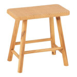 Paris Prix Tabouret Cannage en Rotin  Malinda  46cm Naturel