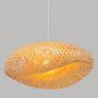 Voir la diapositive 3 : ATMOSPHERA Suspension bambou Beddy naturel D50