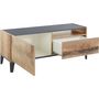 Voir la diapositive 3 : Meuble TV moderne 1 porte 1 tiroir L120cm BARI