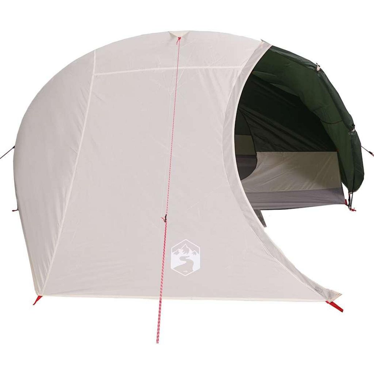 VIDAXL Tente de camping a dome 4 personnes vert impermeable