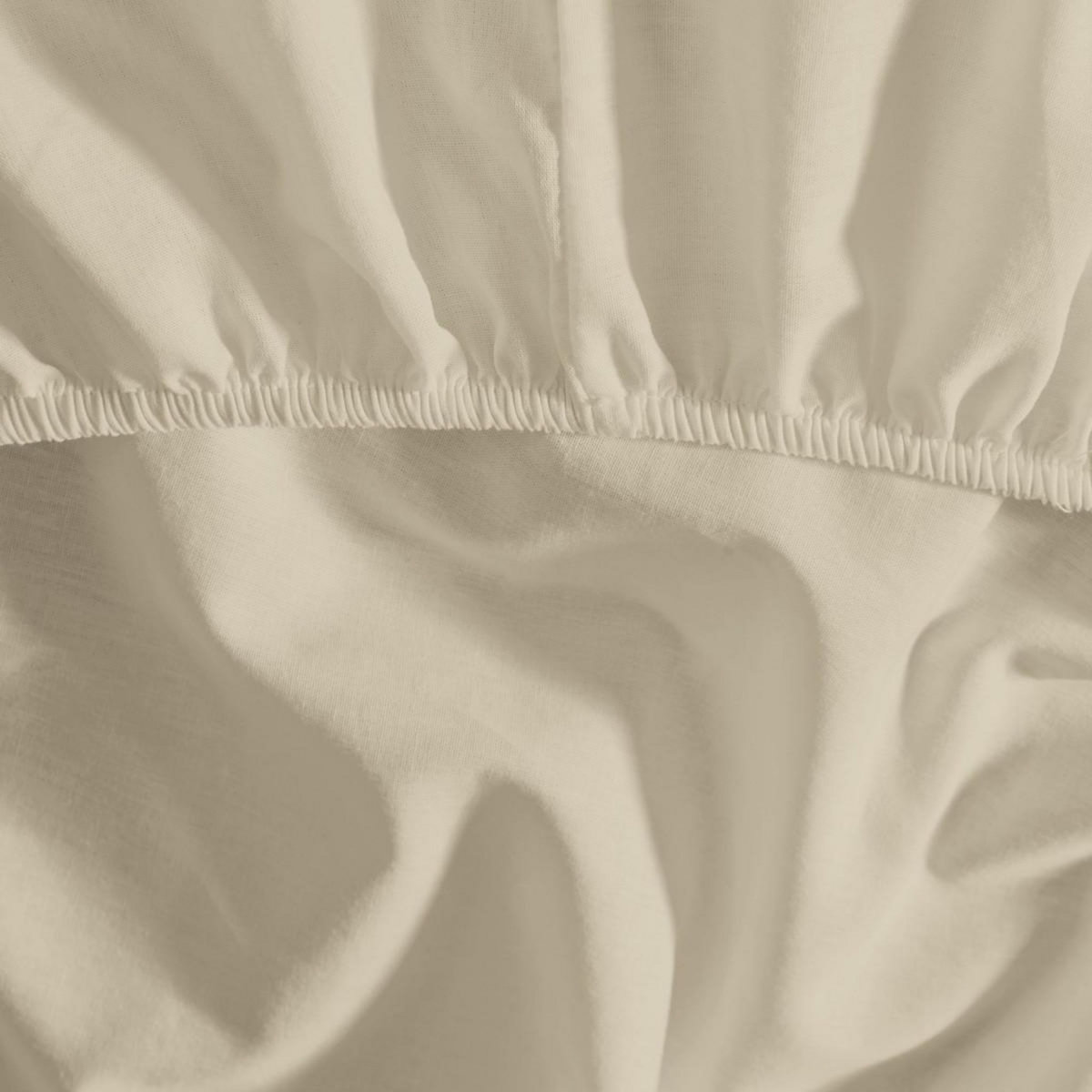 Sensei Maison Drap housse en percale lavée bonnet 30 cm HOME WASHED