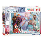 CLEMENTONI Clementoni Jigsaw Puzzle Super Color Maxi Frozen II, 24 pcs. 28513