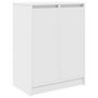 Voir la diapositive 2 : VIDAXL Armoire a chaussures blanc 57x34x76 cm bois d'ingenierie