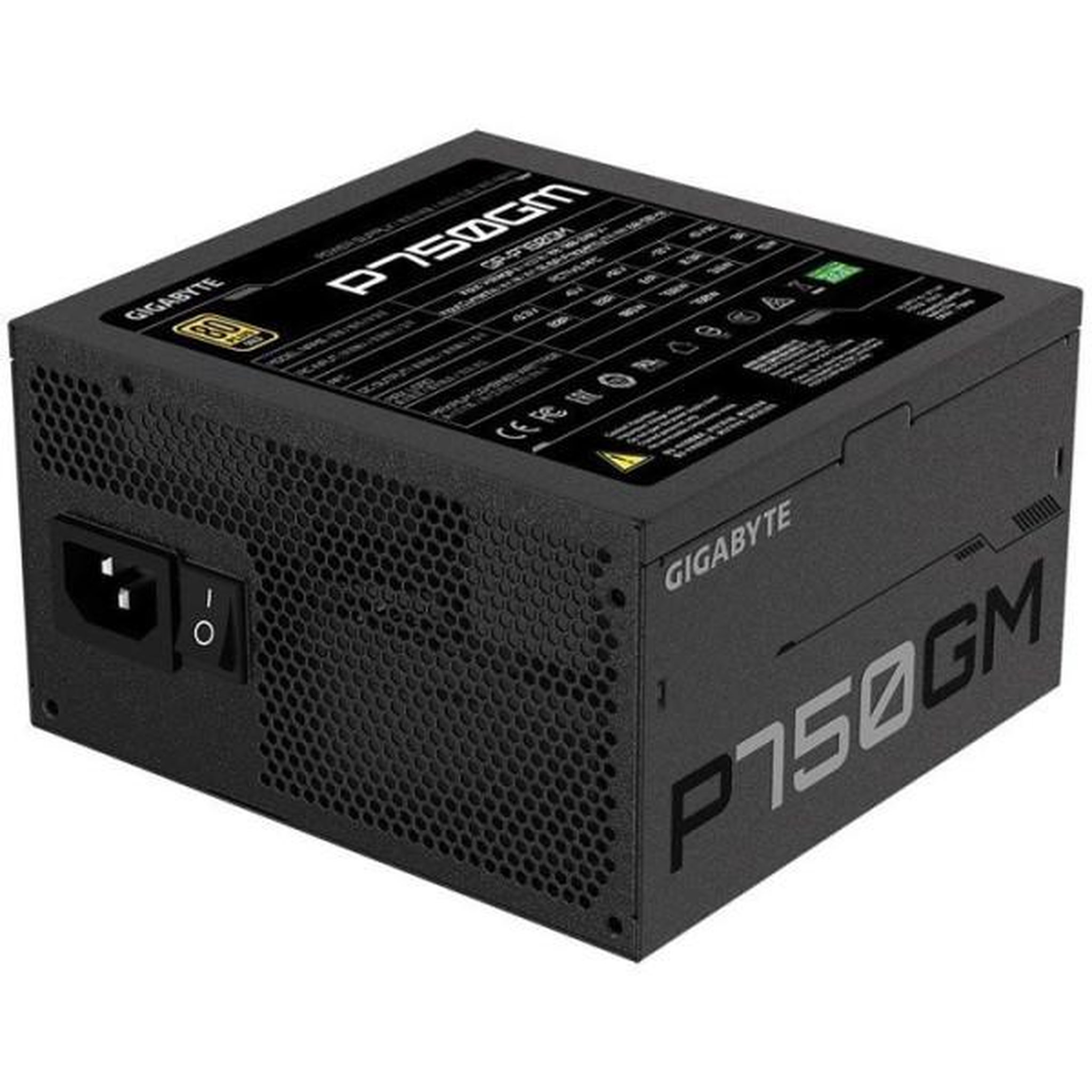 Voir la diapositive 4 : Gigabyte Gigabyte - gp-p750gm 80+ gold - alimentation - 750 w