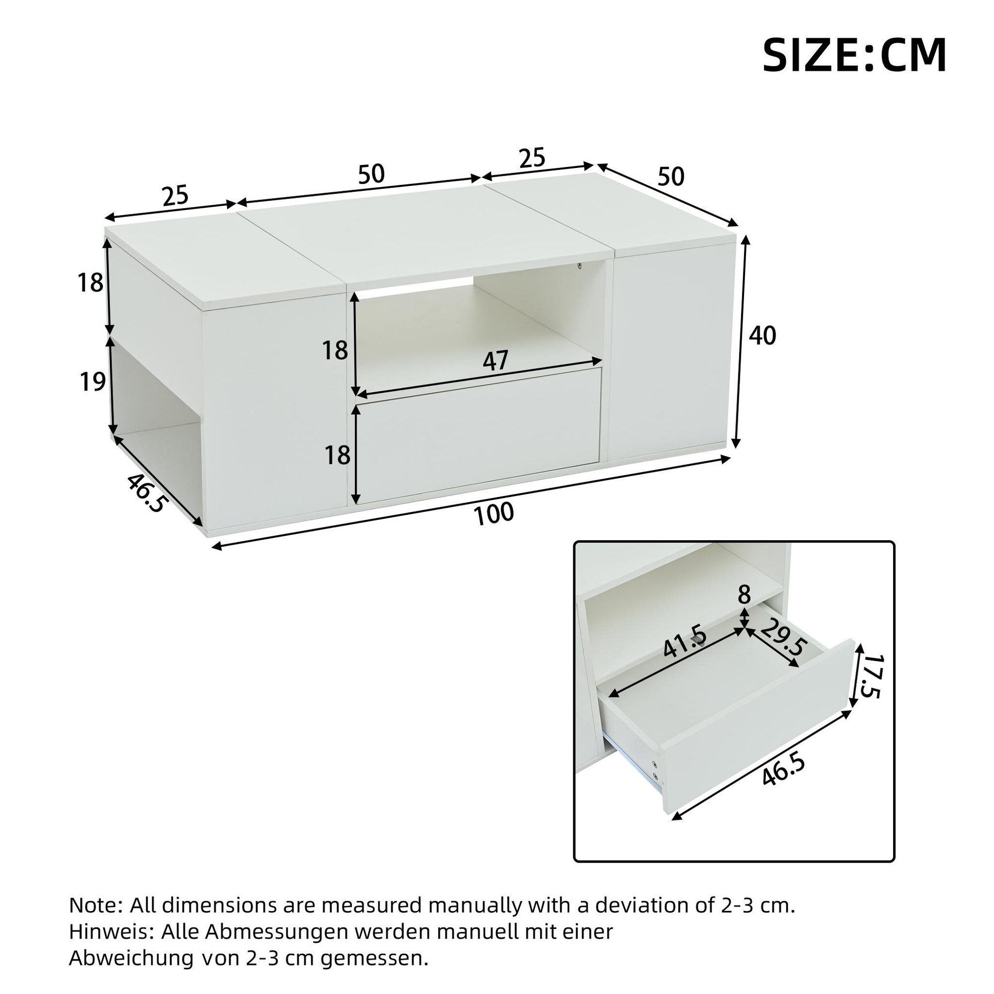 Voir la diapositive 3 : MERAX Table basse