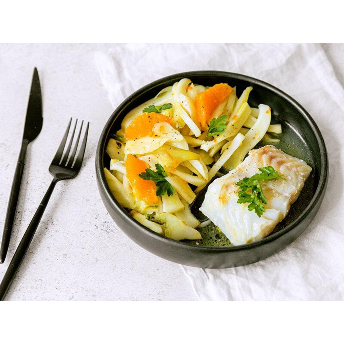 Smartbox Panier à cuisiner Recettes et Cabas pour 4 personnes avec 3 délicieuses recettes et une option gourmande au choix - Coffret Cadeau Gastronomie