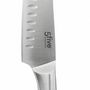 Voir la diapositive 2 : FIVE Couteau Santoku  Inox Forgé  31cm Gris