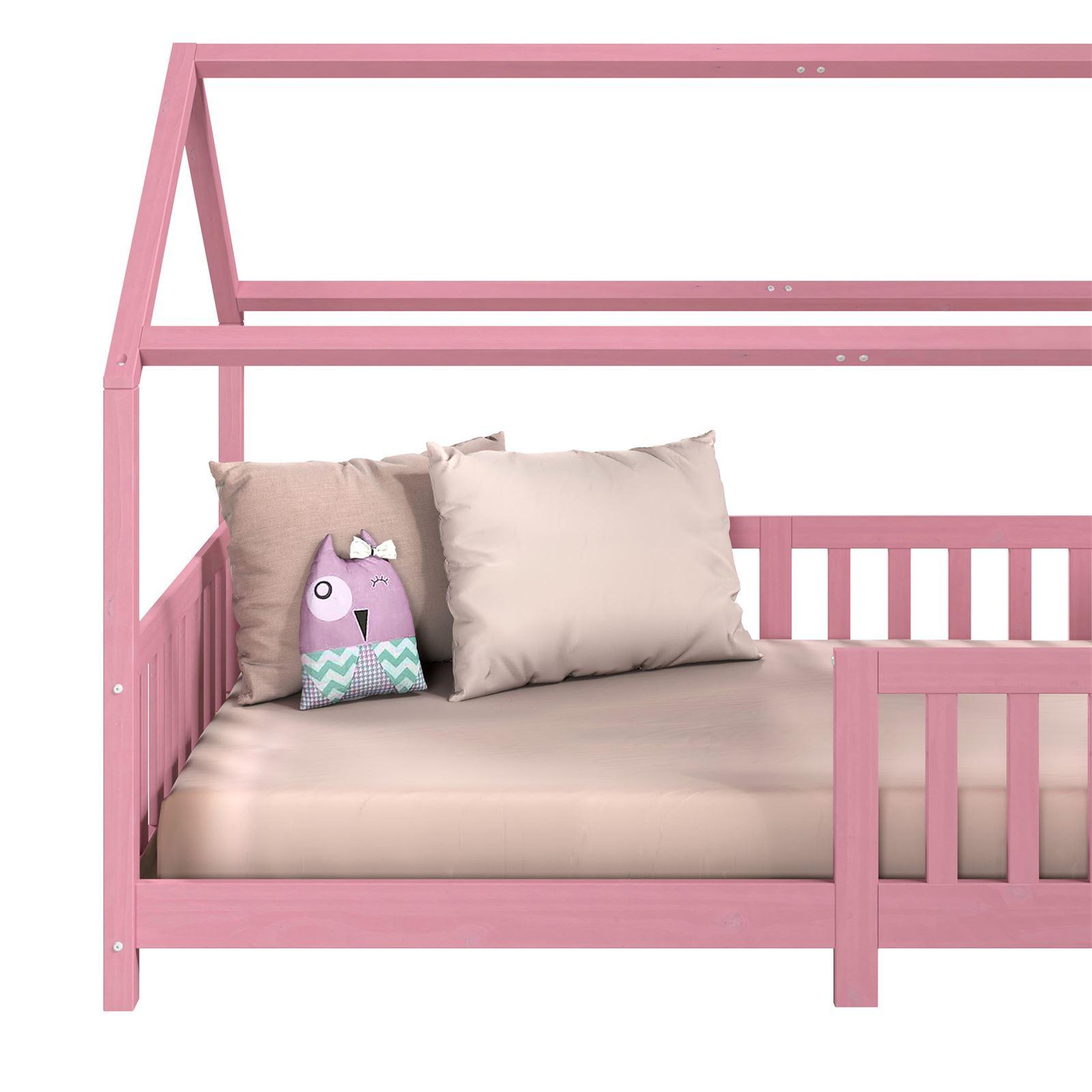 Voir la diapositive 6 : IDIMEX Lit cabane nina 90 x 190 cm, en pin massif