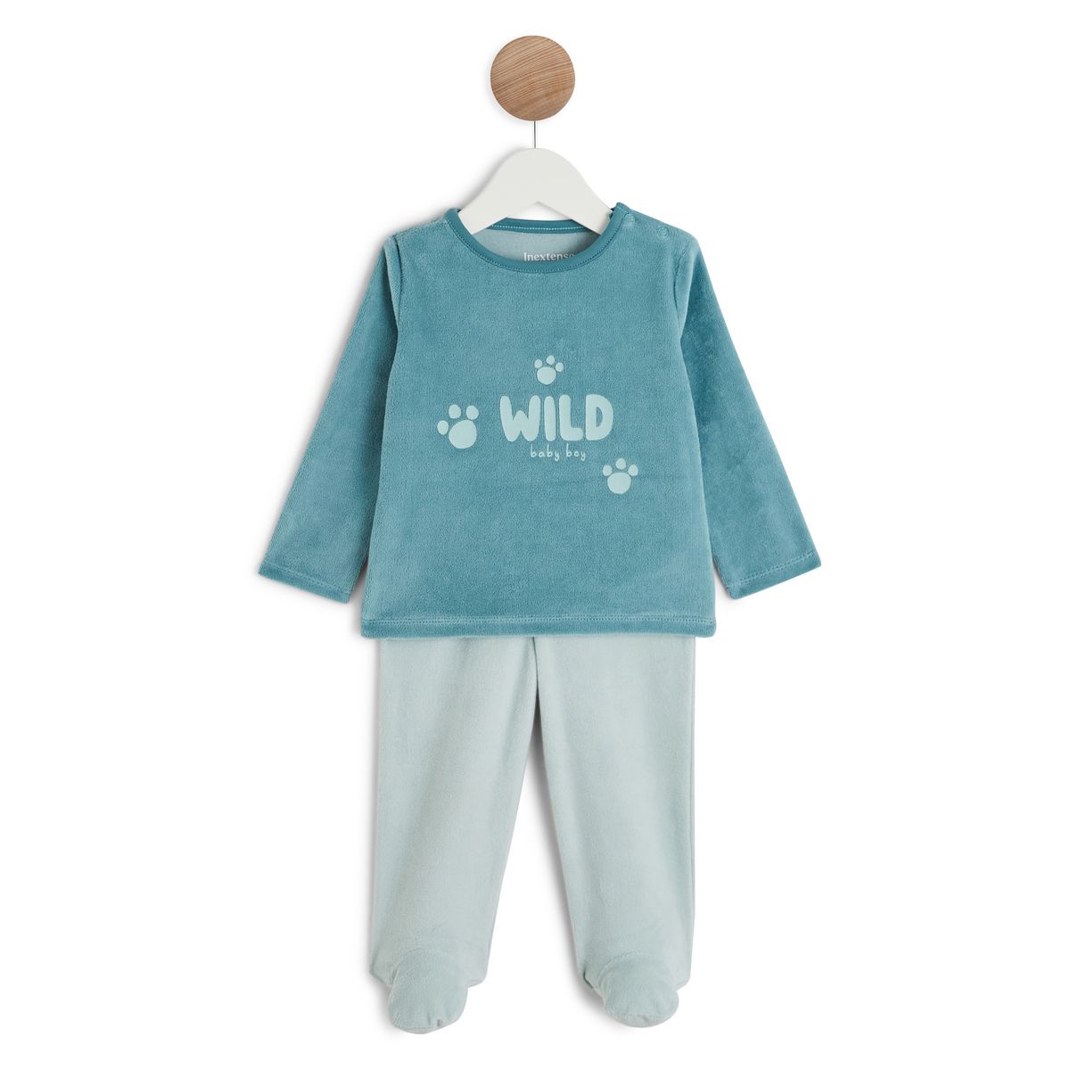 INEXTENSO Pyjama velours bébé garçon